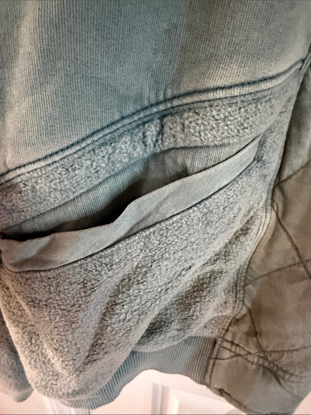 Anthropologie Pilcro Quilted Grey Bomber Jacket - Picture 11 of 11